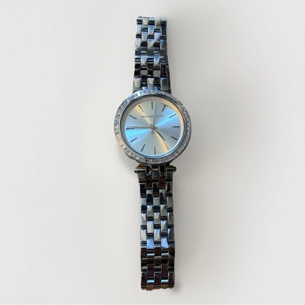 Michael Kors Mini Darci Silver Tone Wrist Watch